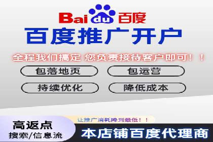 百度推广月费投入案例分析